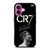CRISTIANO RONALDO CR7 SILOUET iPhone 16 Plus Case