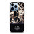 COACH NEW YORK GOLD BLACK TEXTURE iPhone 13 Pro Max Case