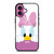 DISNEY CARTOON DAISY DUCK FLAT iPhone 16 Plus Case