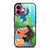 DORAEMON AND NOBITA FLY iPhone 16 Plus Case