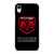 DODGE CHARGER SRT8 RAM iPhone XR Case