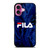 FILA SPORT LOGO MARBLE ART iPhone 16 Plus Case