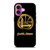 GOLDEN STATE WARRIORS LOGO STRENGTH IN NUMBERS iPhone 16 Plus Case