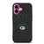 GREEN BAY PACKERS BLACK WALL iPhone 16 Plus Case