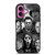 HORROR MOVIES CHARACTERS iPhone 16 Plus Case