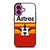 HOUSTON ASTROS MLB ICON iPhone 16 Plus Case