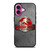 JURASSIC LOGO METAL iPhone 16 Plus Case