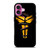 KOBE BRYANT BLACK MAMBA YELLOW iPhone 16 Plus Case