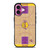 LA LAKERS BASKETBALL FIELD iPhone 16 Plus Case