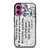 LILO AND STITCH QUOTES Disney iPhone 16 Plus Case