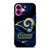 LOS ANGELES RAMS NFL LOGO COOL iPhone 16 Plus Case