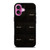 MARSHALL SOUND SYSTEM COLLAGE iPhone 16 Plus Case