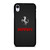 FERRARI LOGO RED CARBON iPhone XR Case