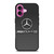 MERCEDES BENZ AMG LOGO iPhone 16 Plus Case