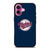 MINNESOTA TWINS BASEBALL CLUB LOGO iPhone 16 Plus Case