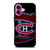 MONTREAL CANADIENS LOGO ICON iPhone 16 Plus Case