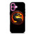 MORTAL KOMBAT LOGO iPhone 16 Plus Case