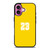 NIKE 23 YELLOW AIR JORDAN iPhone 16 Plus Case