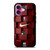 NIKE BLOCKS RED iPhone 16 Plus Case