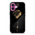 PUEGOT LOGO GOLD ELEGANT iPhone 16 Plus Case