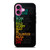 QUOTE INSPIRATIONAL THINK POSITIVELY iPhone 16 Plus Case