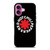RED HOT CHILI PEPPERS LOGO iPhone 16 Plus Case