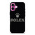 ROLEX WATCH LOGO iPhone 16 Plus Case
