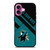 SAN JOSE SHARKS LOGO NHL iPhone 16 Plus Case