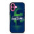 SEATTLE SEAHAWKS SILOUET iPhone 16 Plus Case