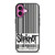 SLIPKNOT BARCODE LOGO iPhone 16 Plus Case