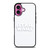 STARWARS LOGO WHITE iPhone 16 Plus Case