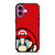 SUPER MARIO BROS FACE NINTENDO GAMES iPhone 16 Plus Case SUPER MARIO BROS FACE NINTENDO GAMES iPhone 16 Plus Case