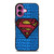 SUPERMAN LOGO ART iPhone 16 Plus Case