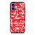SUPREME MELTED RED ARTWORK iPhone 16 Plus Case