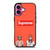 SUPREME RED SKULL iPhone 16 Plus Case