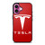 TESLA MOTORS RED LOGO iPhone 16 Plus Case
