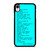 GREY'S ANATOMY QUOTES iPhone XR Case GREY'S ANATOMY QUOTES iPhone XR Case