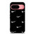 BLACK NIKE LOGO PATTERN Google Pixel 9 Case
