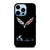 CORVETTE CAR LOGO BLACK iPhone 13 Pro Max Case