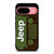 JEEP WRANGLER LOGO GREEN Google Pixel 9 Case