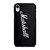MARSHALL SPEAKER LOGO iPhone XR Case