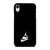 NIKE AIR JORDAN SIMPLE LOGO BLACK iPhone XR Case