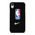 NIKE NBA LOGO BASKETBALL NEVER STOP iPhone XR Case