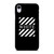 OFF WHITE LOGO CENTER STRIPE iPhone XR Case