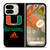 MIAMI HURRICANES ADIDAS Google Pixel 9 Pro Fold Case MIAMI HURRICANES ADIDAS Google Pixel 9 Pro Fold Case