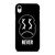 SAM COLBY BROCK NEVER LOGO iPhone XR Case SAM COLBY BROCK NEVER LOGO iPhone XR Case