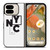 NIKE NYC LOGO Google Pixel 9 Pro Fold Case NIKE NYC LOGO Google Pixel 9 Pro Fold Case