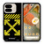 OFF WHITE LOGO YELLOW STRIPE Google Pixel 9 Pro Fold Case
