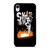 SKULL SKATE OR DIE ORANGE ARTWORK iPhone XR Case