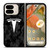TESLA MOTORS LOGO CAMO Google Pixel 9 Pro Fold Case